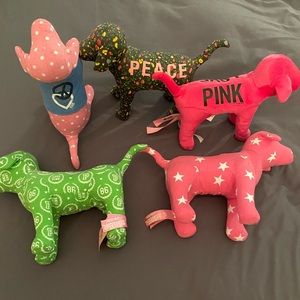 Victoria’s Secret PINK plush dogs